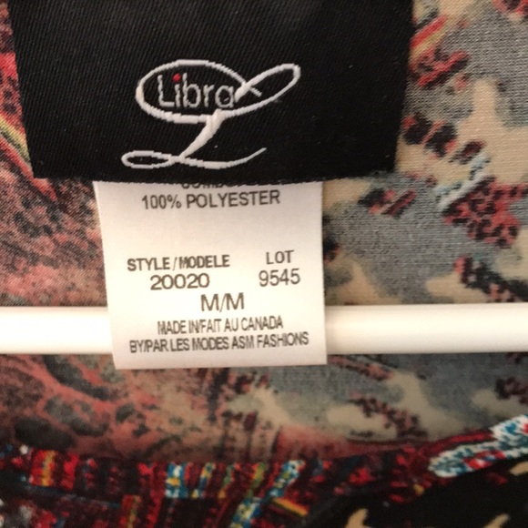 Libra Multi Colored Top. - Picture 2 of 6